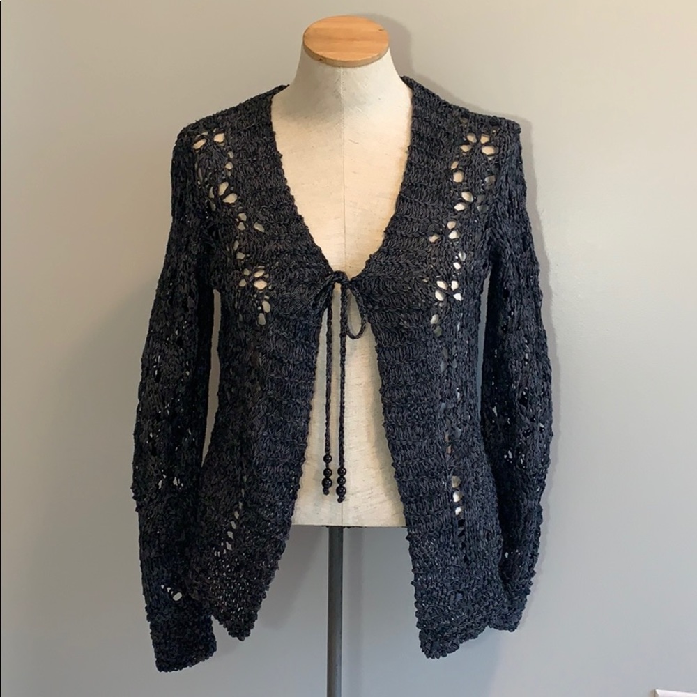 CHICO’S woven sweater. Size Small.